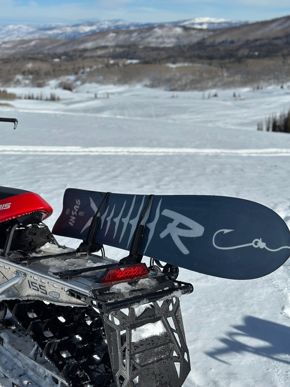 knight rider snowmobile snowboard rack Polaris Axis Ski/Snowboard System – DEW Design Works Model:26 BLACK LABEL 681MHFB Carry On Osprey Fairview baughman two snowboards or two